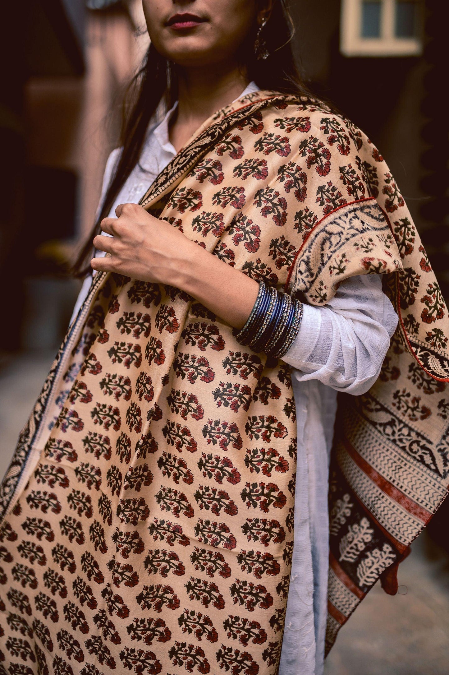 Kaisori Bagru summer flowers - Chintz Kaisori