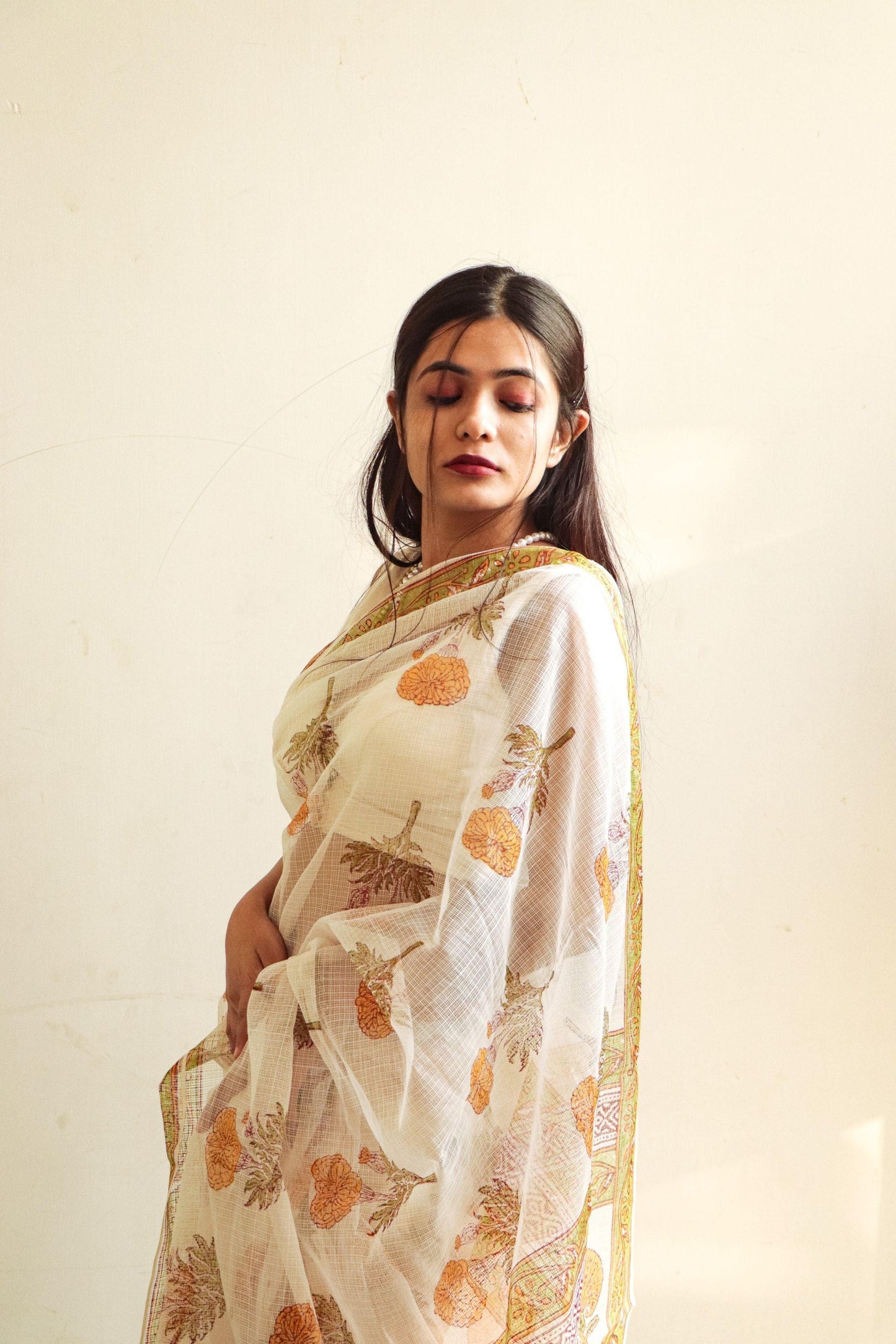 Kaisori Genda Bagh Kota saree Kaisori