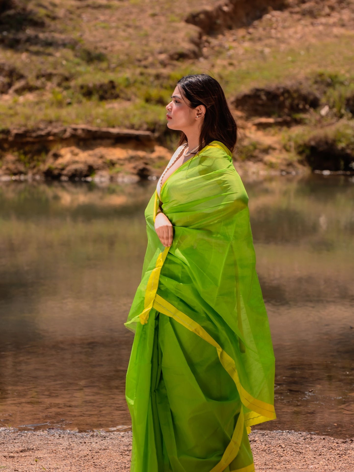 Utsav silk cotton saree - Shewanti Kaisori