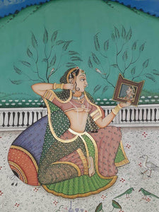 The art of Bundi miniature paintings
