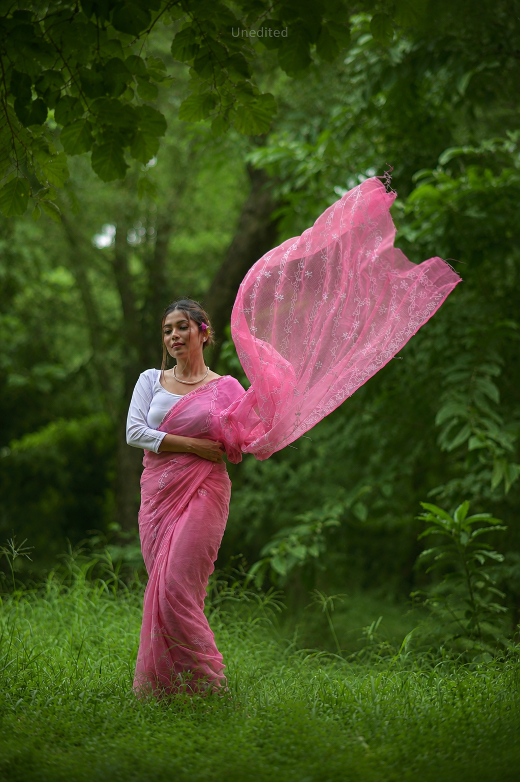 Kota Chikankari sarees - Meher - Gulzar