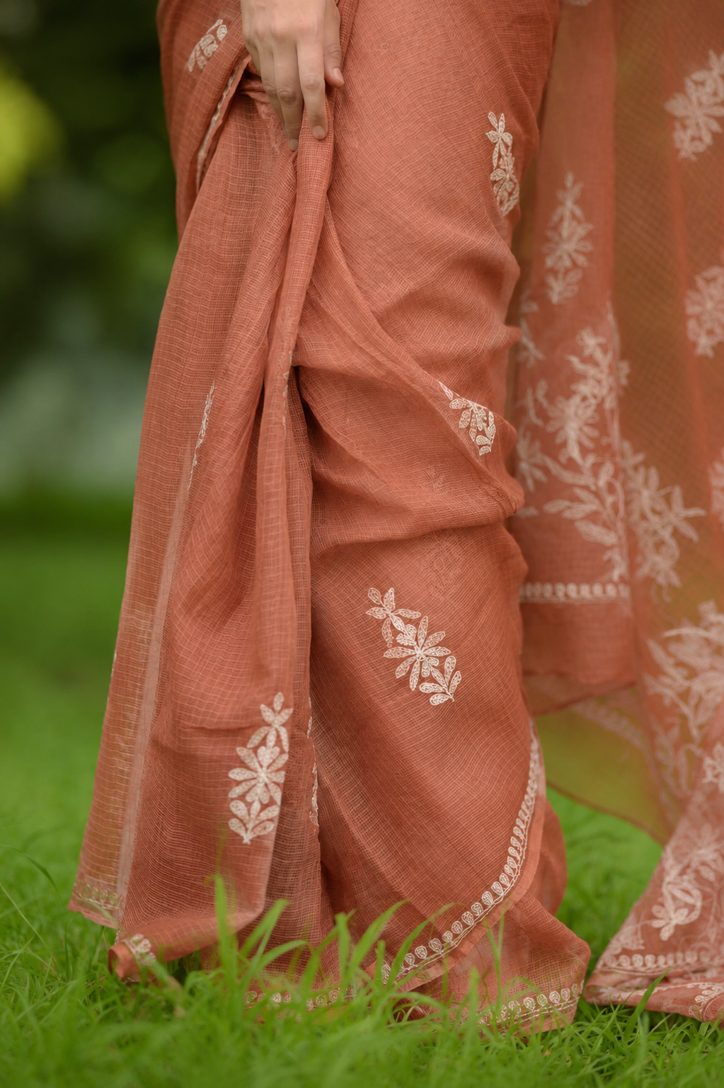 Kota Chikankari sarees - Meher - Gulnaar