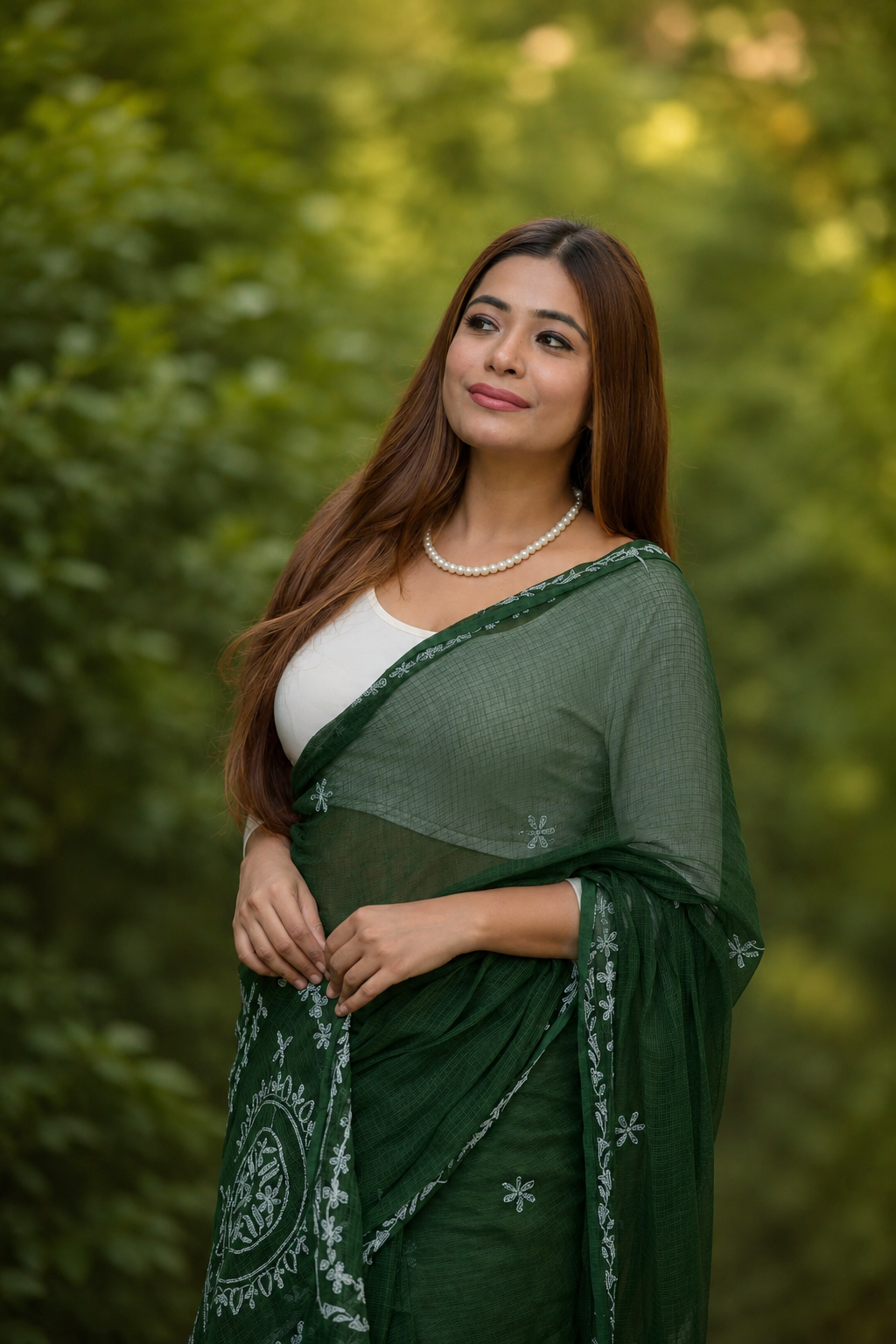 Kota Chikankari sarees - Meher - Seher