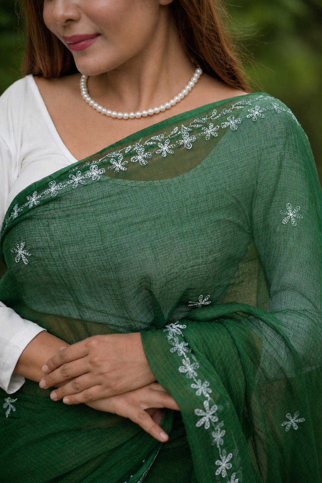 Kota Chikankari sarees - Meher - Seher
