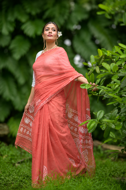 Kota Chikankari sarees - Meher - Suhana