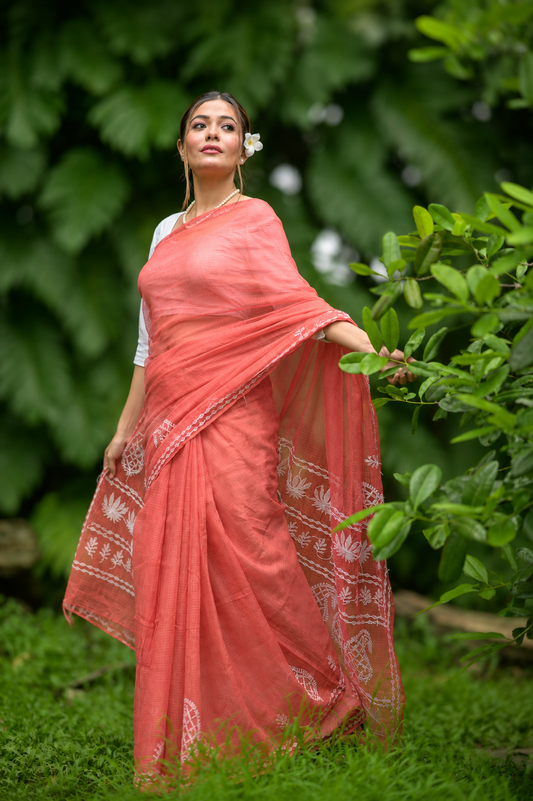 Kota Chikankari sarees - Meher - Suhana