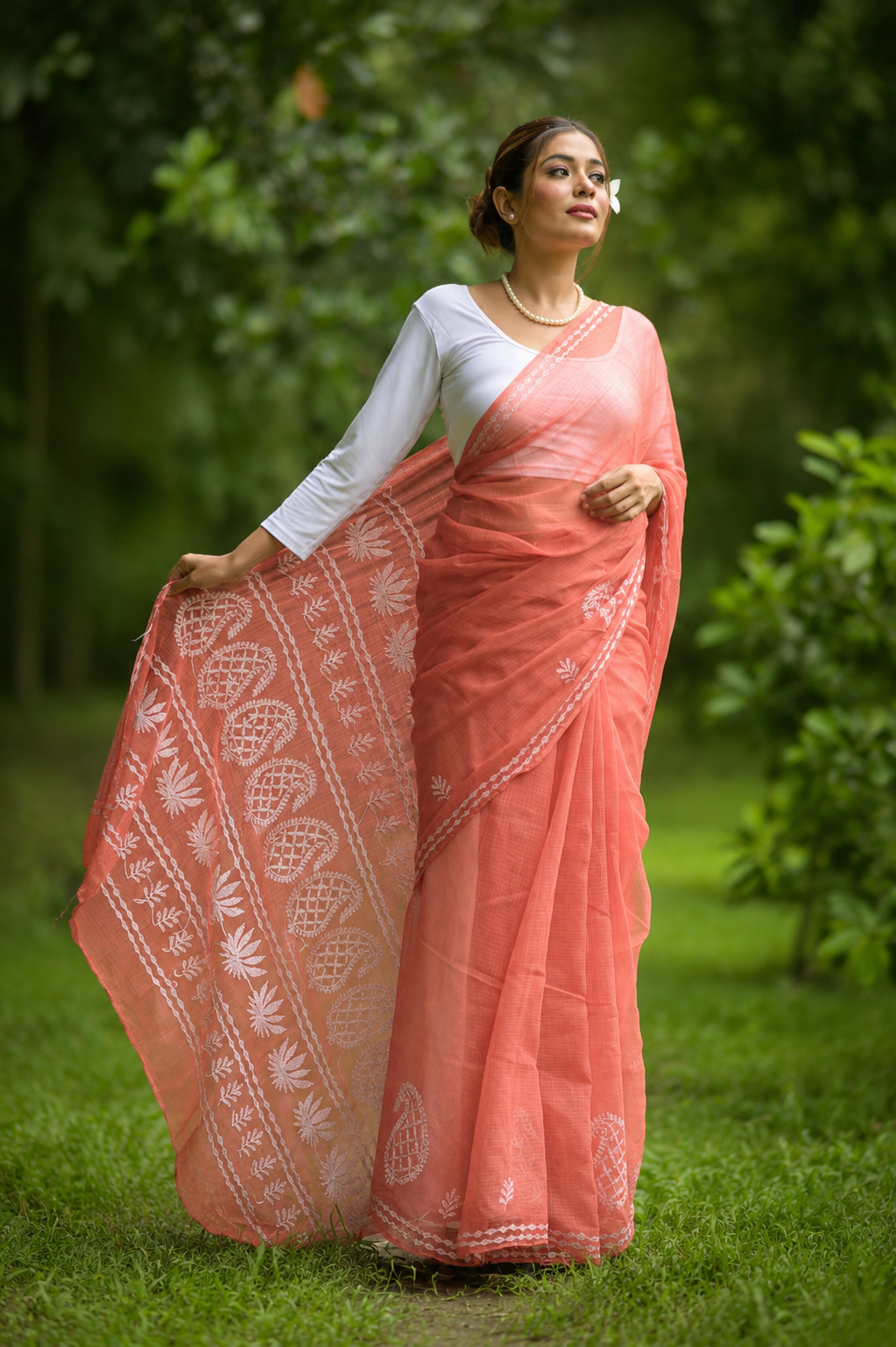 Kota Chikankari sarees - Meher - Suhana