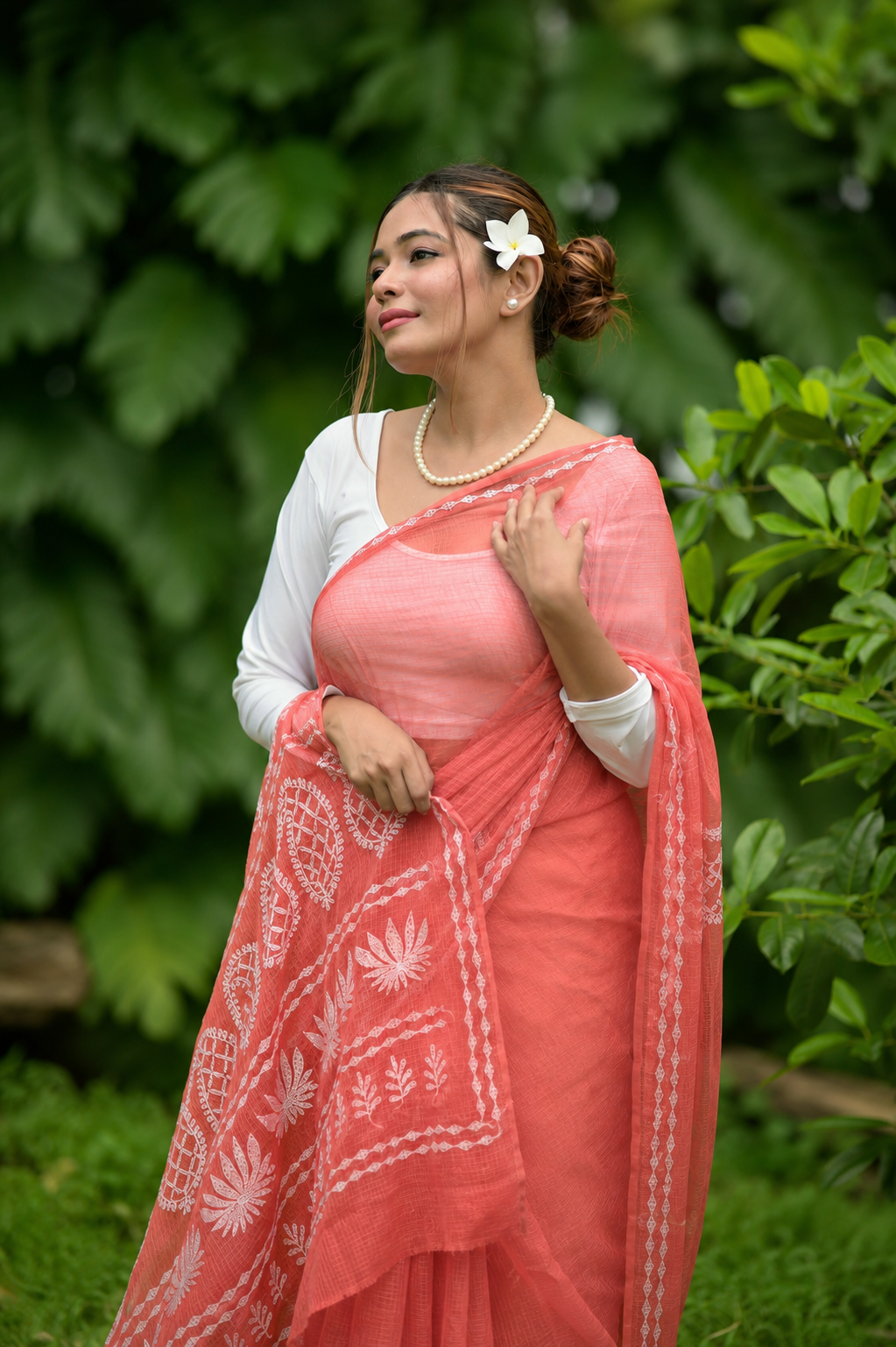 Kota Chikankari sarees - Meher - Suhana