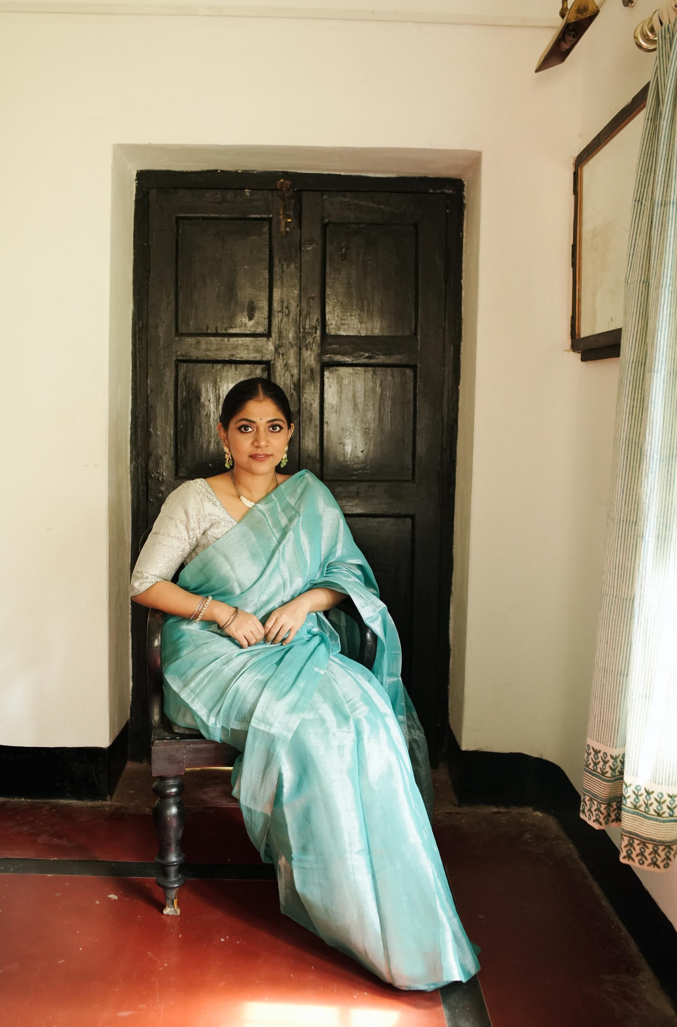 Sitara - Tissue Zari Sharmila saree