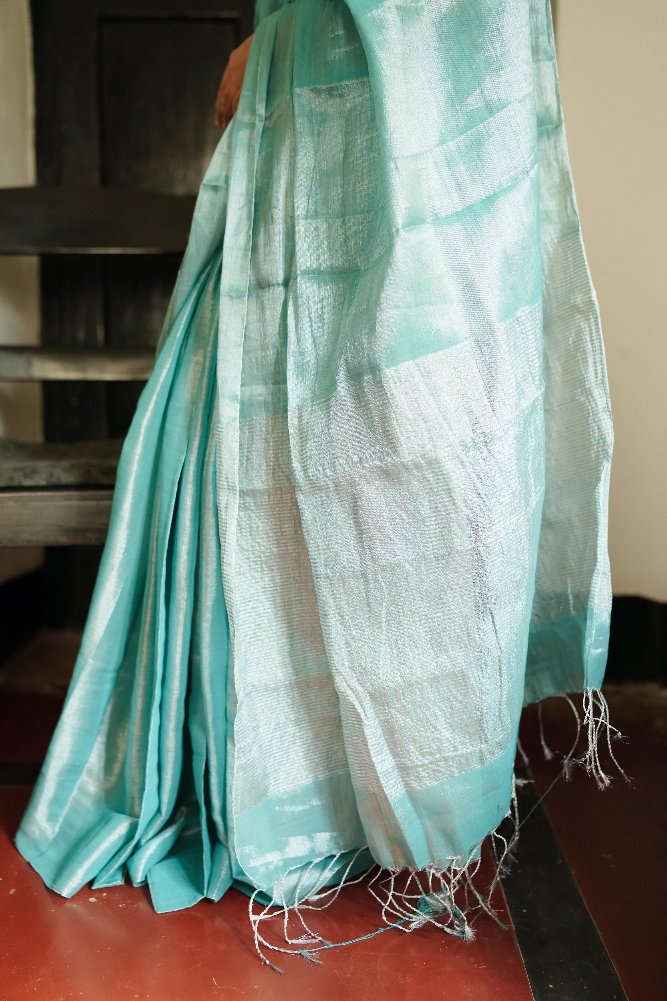 Sitara - Tissue Zari Sharmila saree