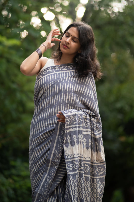 AZO FREE SANDHYA COTTON SAREE 002