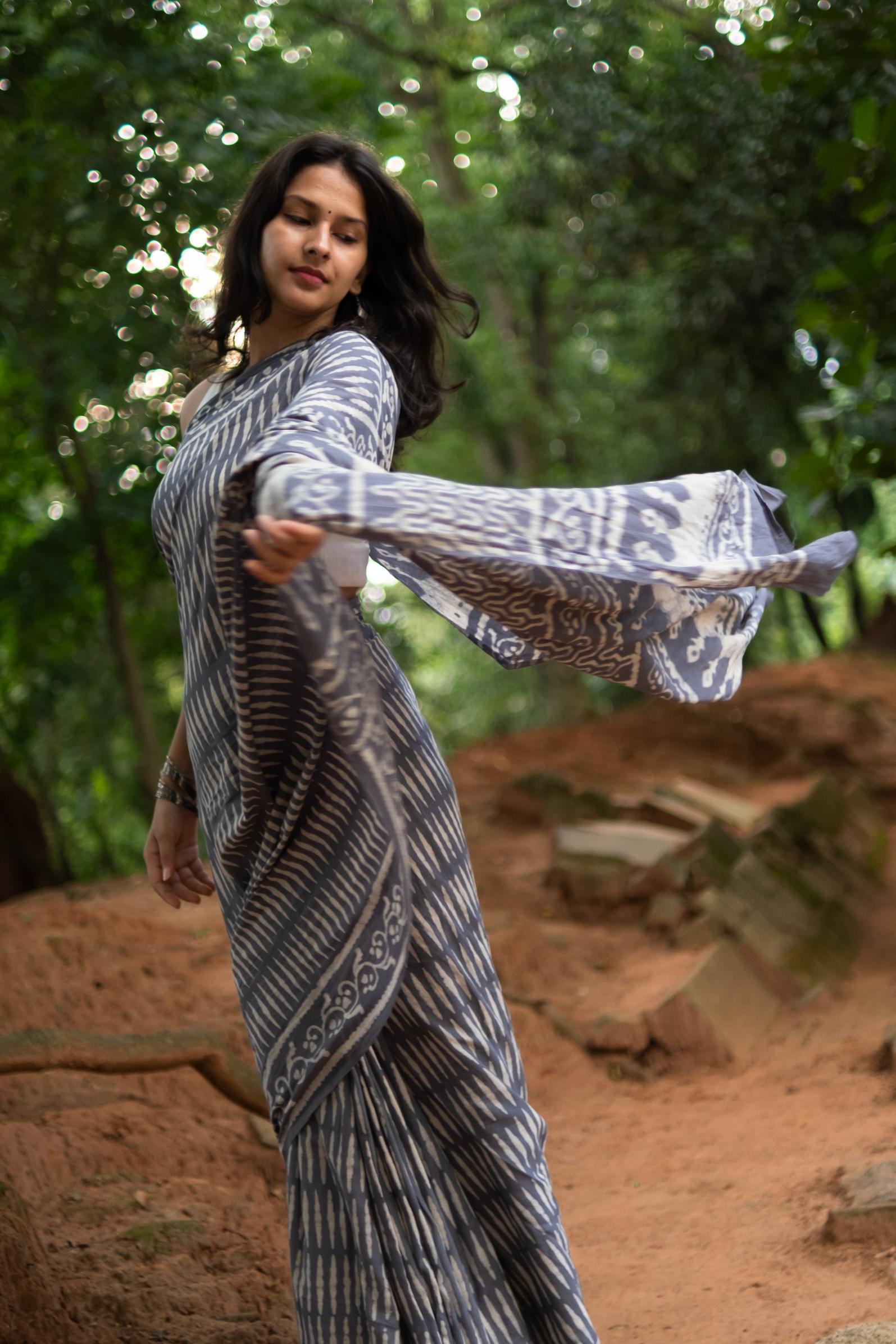 AZO FREE SANDHYA COTTON SAREE 003