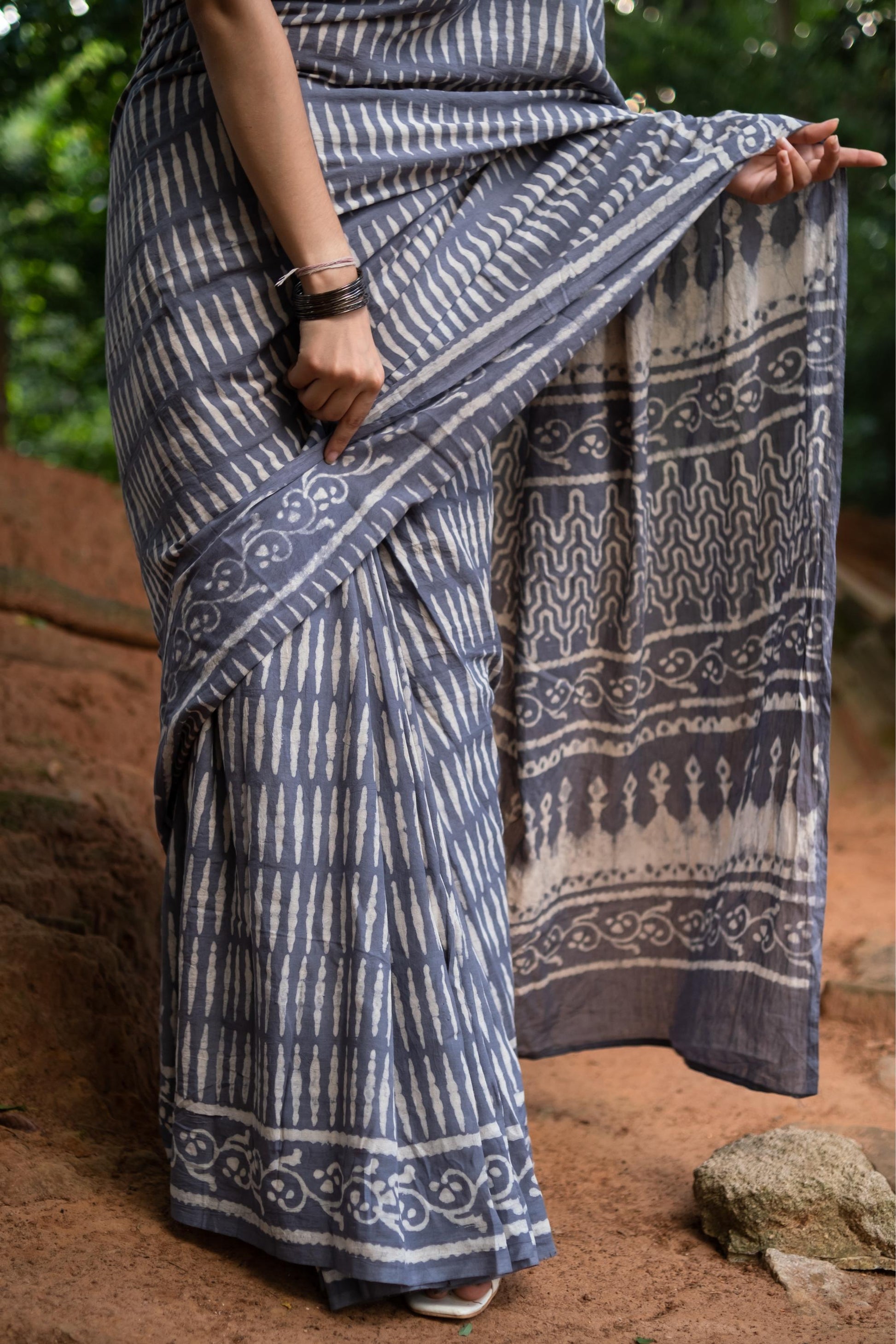 AZO FREE SANDHYA COTTON SAREE 005