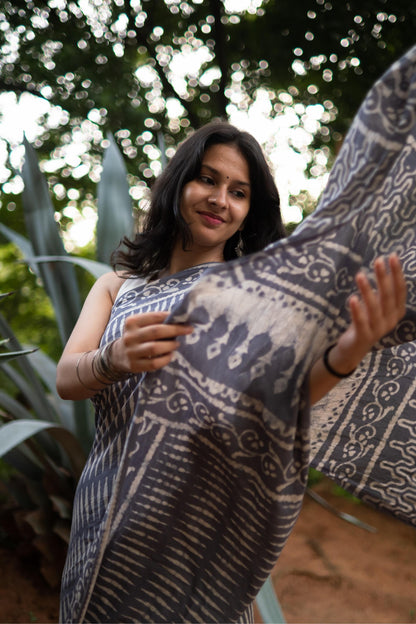 AZO FREE SANDHYA COTTON SAREE 010