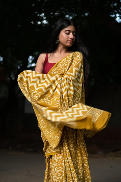 AZO FREE DHOOP COTTON SAREE 001