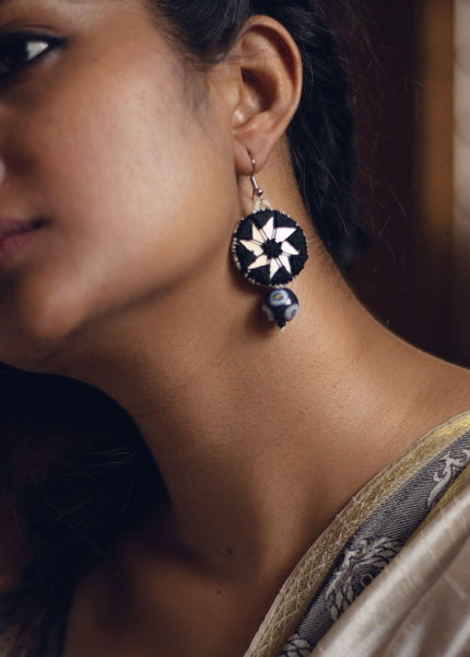 Buy Black Earrings for Women by Oomph Online | Ajio.com