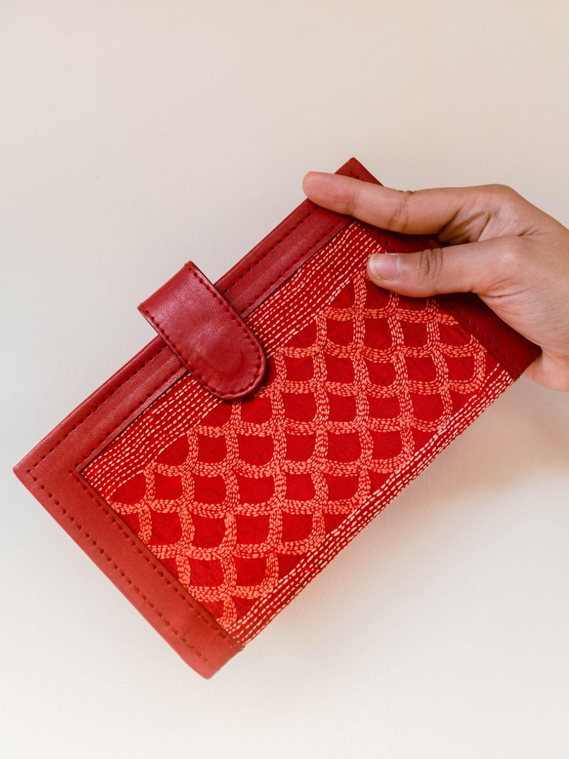 Kaisori Kantha wallet Buttercup Kaisori