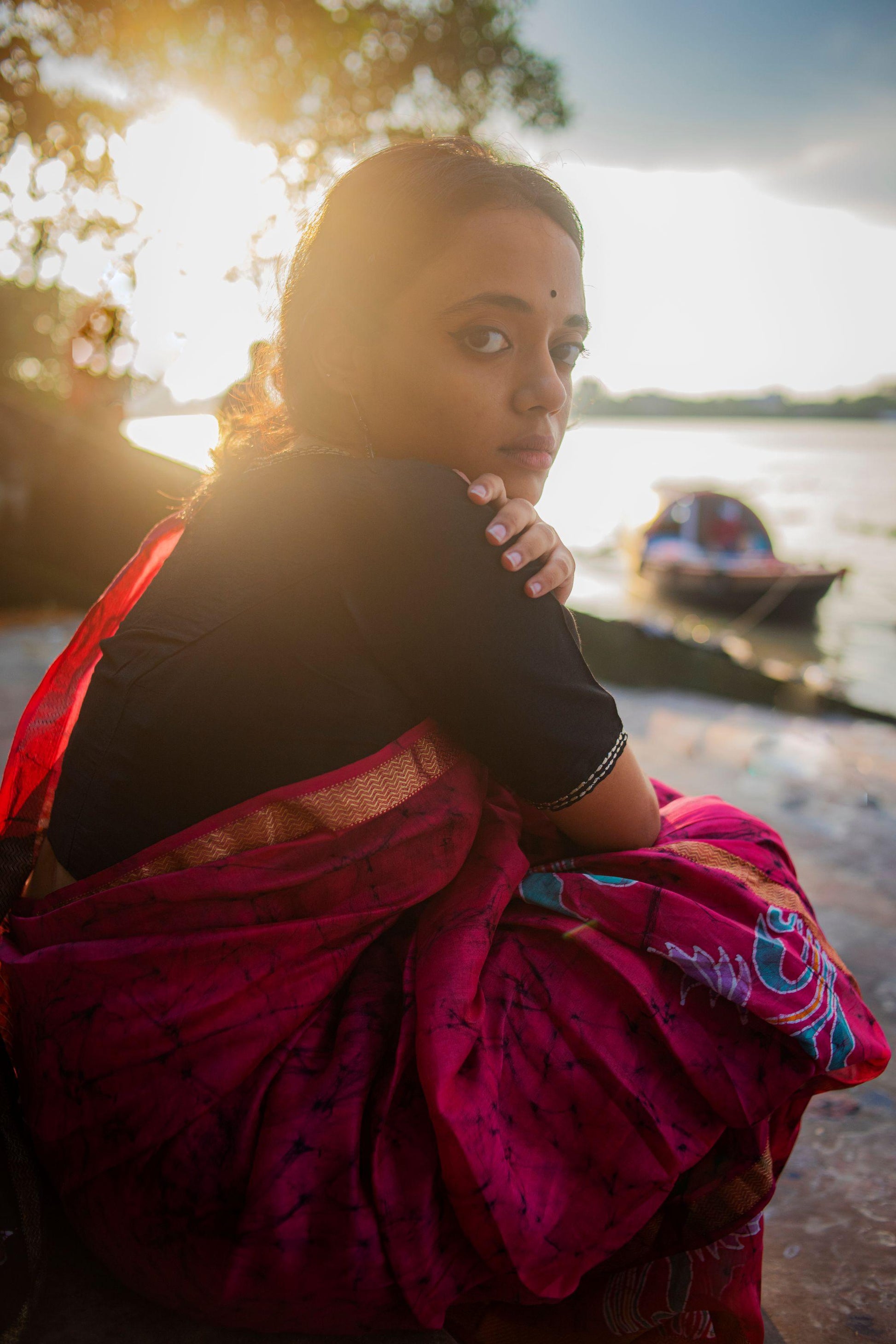 Mayura - Narmada Batik Maheswari saree Kaisori