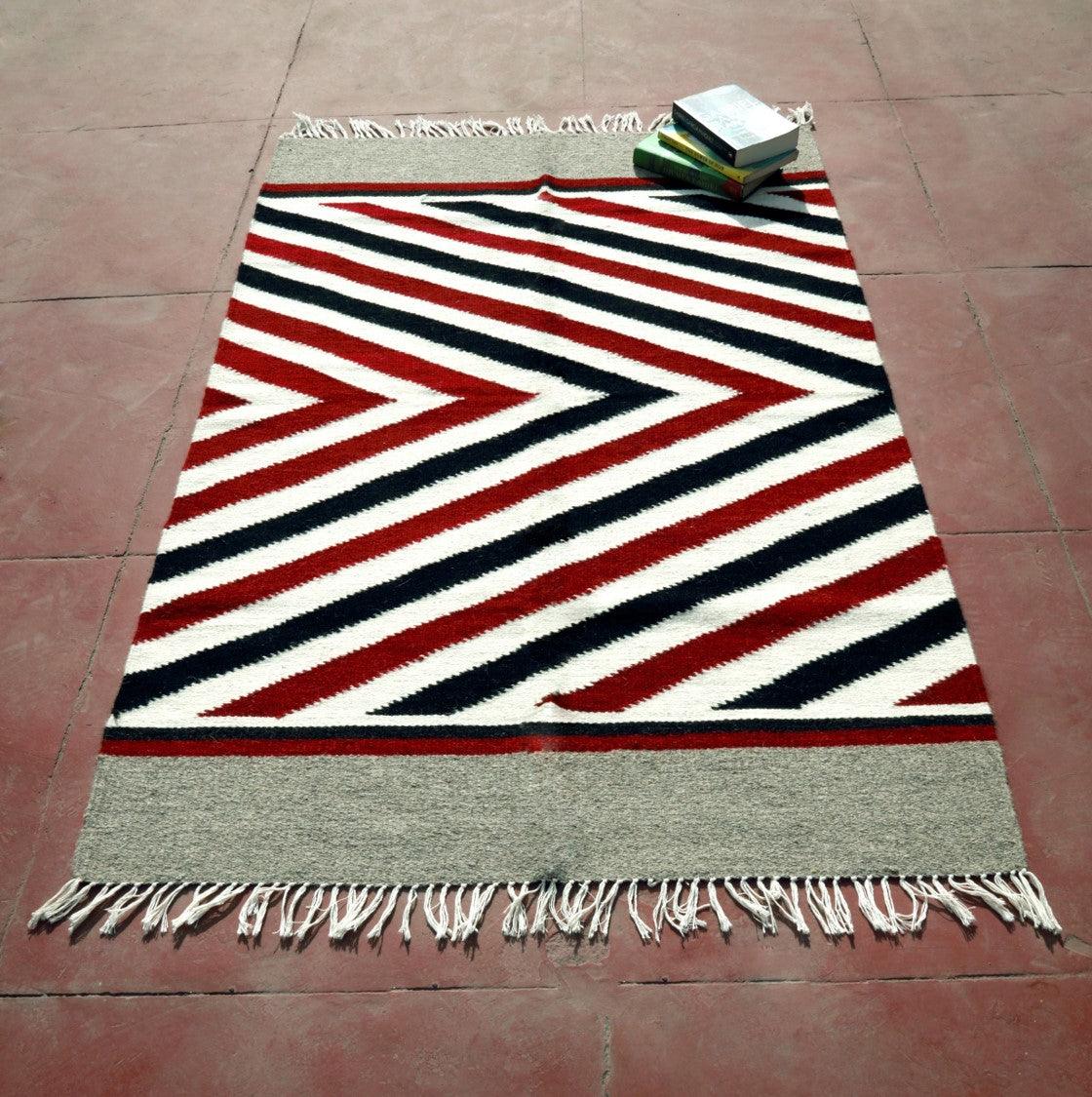 Rajasthan Assymetrical carpet Kaisori