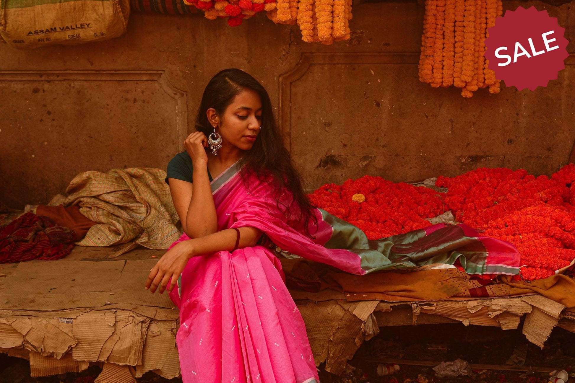 Utsav saree - Gulal Kaisori