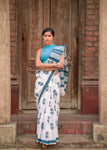 Kaisori Aira Champa cotton handblockprinted saree