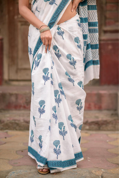 Summer collection sarees - Basant - Champa pure mul cotton saree