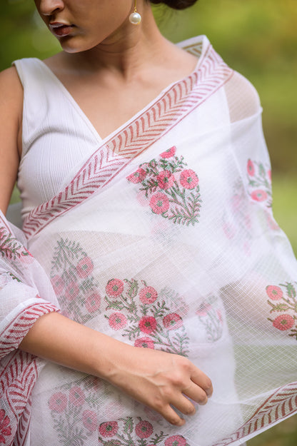 Evergreen printed Kota saree - Bagh- Jonaki