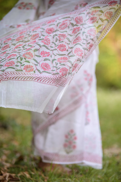 Evergreen printed Kota saree - Bagh- Jonaki
