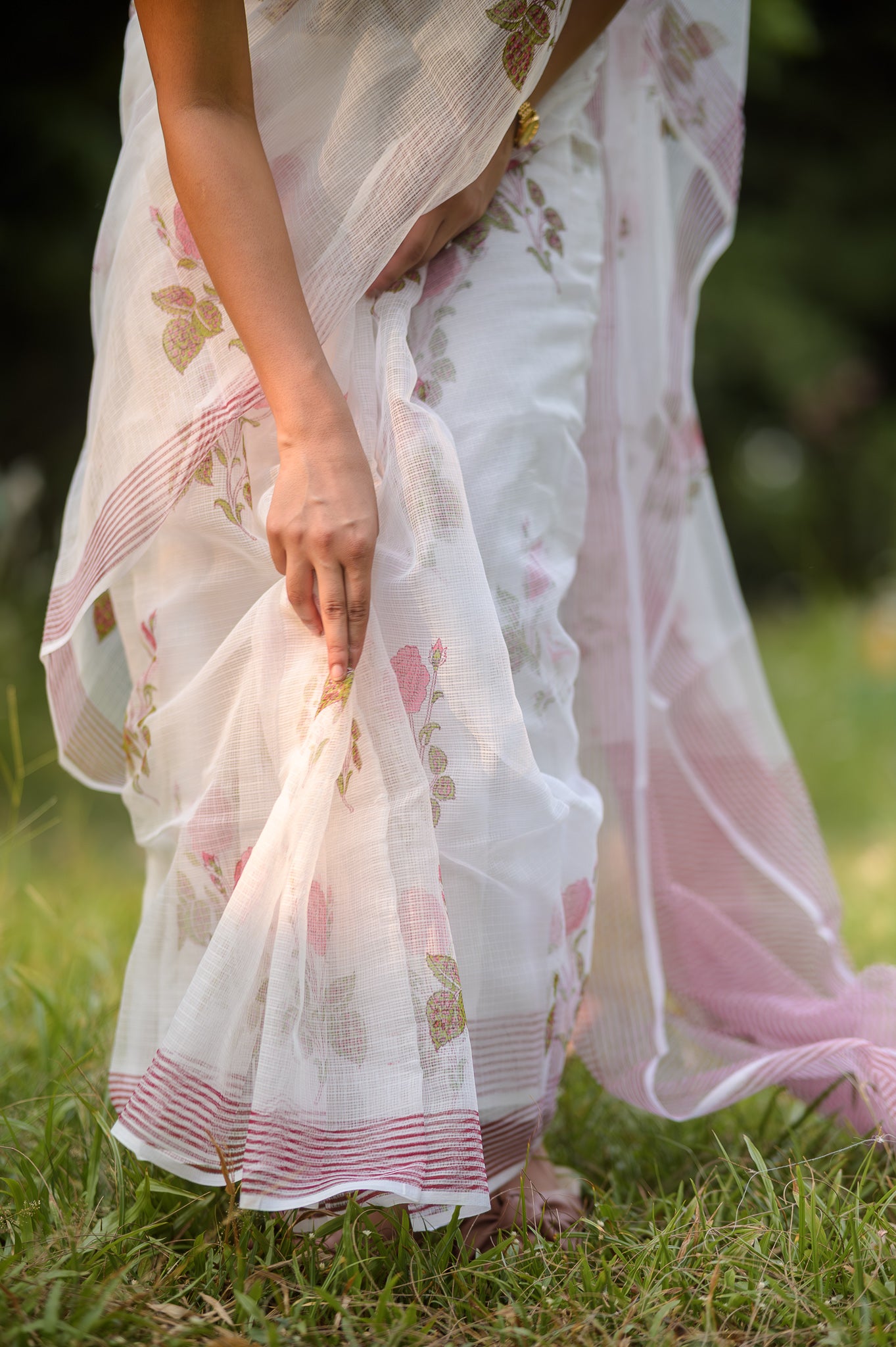 Evergreen printed Kota saree - Bagh- Vidya