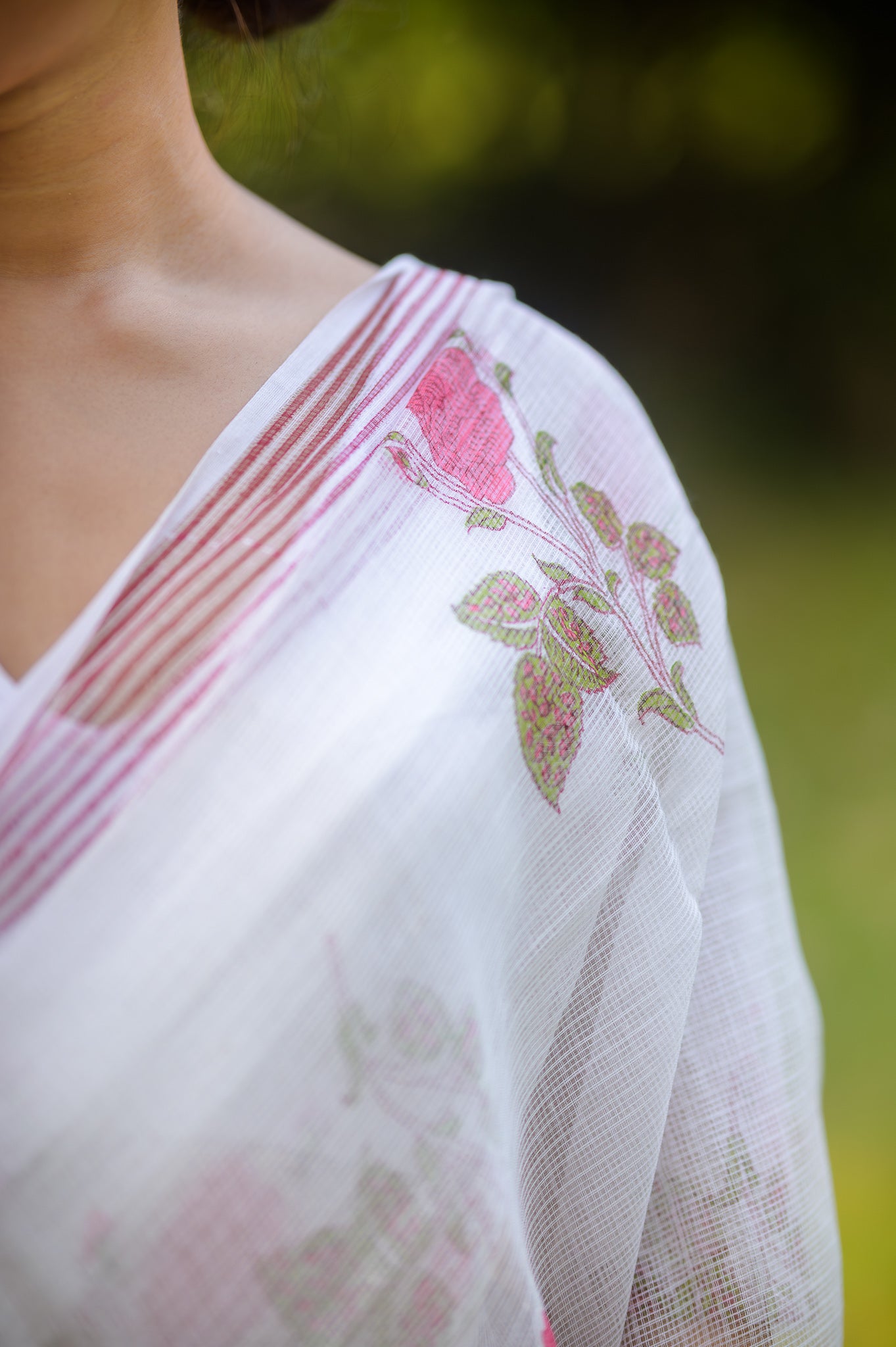 Evergreen printed Kota saree - Bagh- Vidya