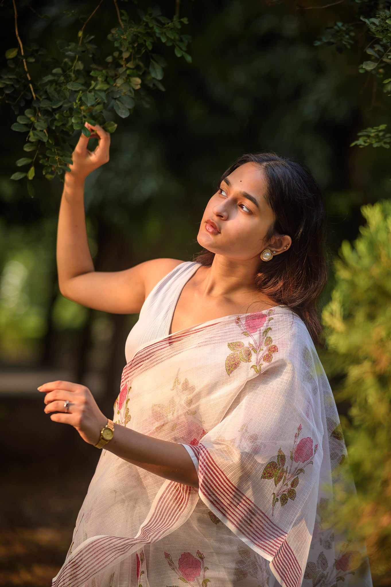 Evergreen printed Kota saree - Bagh- Vidya