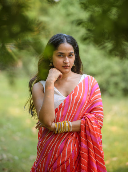 Leheriya cotton sarees - Aira  - Rasiya