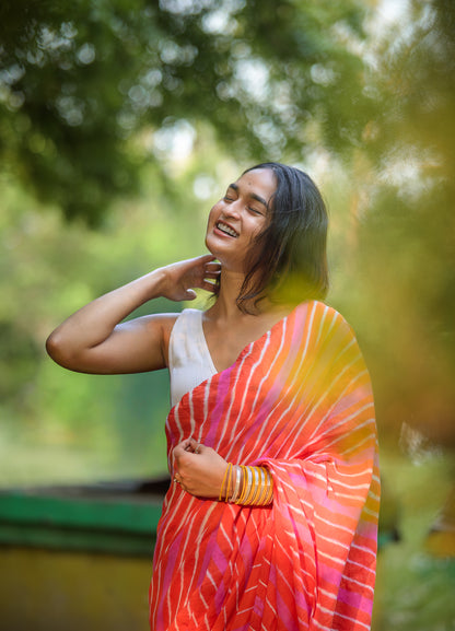 Leheriya cotton sarees - Aira  - Rasiya