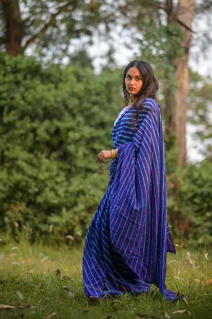 Leheriya cotton sarees - Aira - Rangela