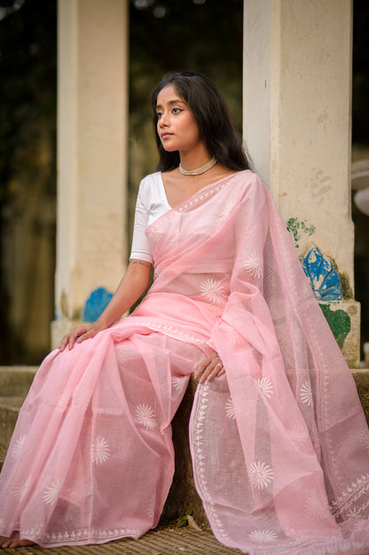 Kota Chikankari sarees - Meher - Nargis