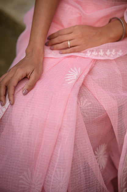 Kota Chikankari sarees - Meher - Nargis