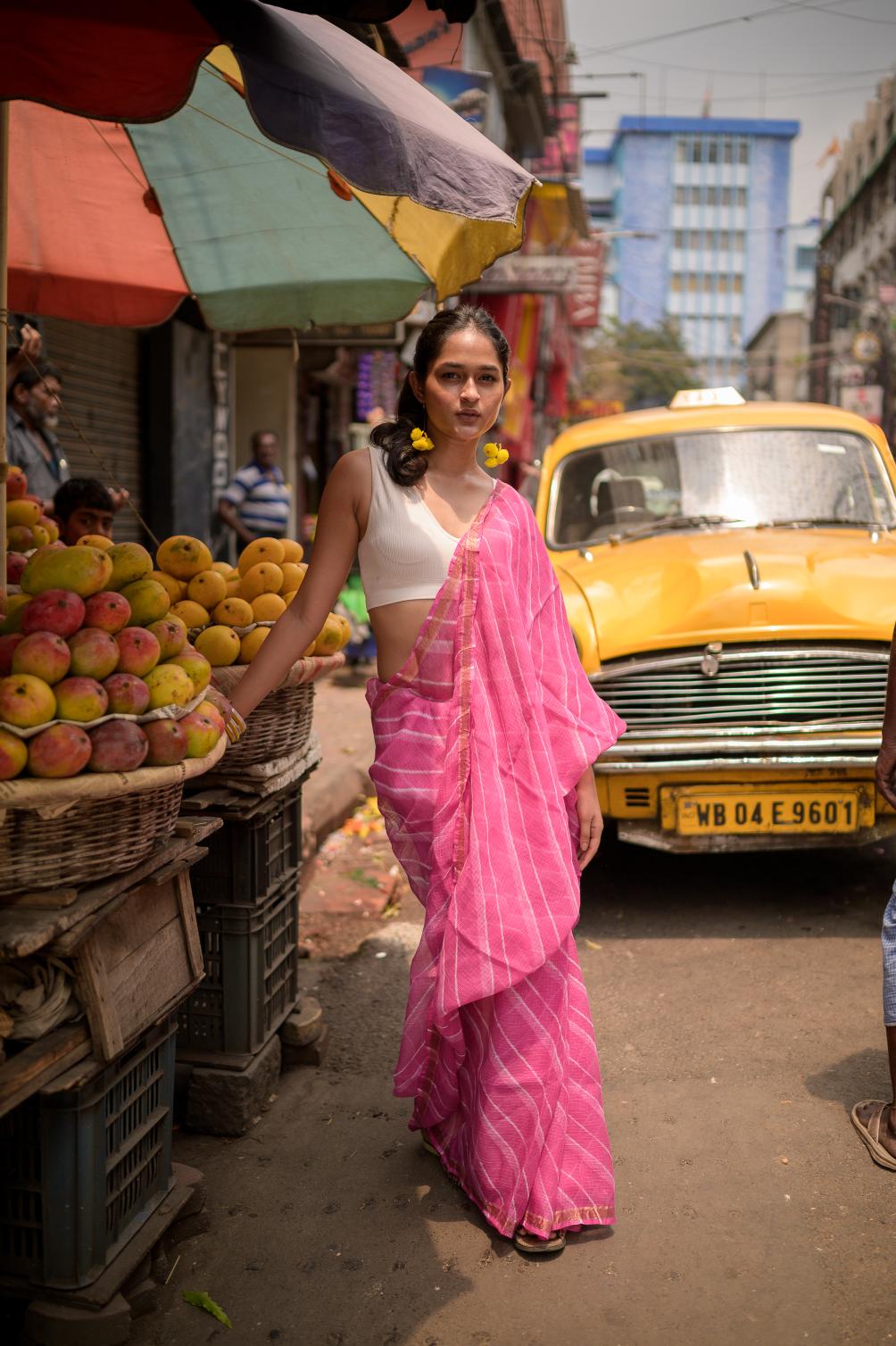 Leheriya Kota sarees - Aira - Gulabo