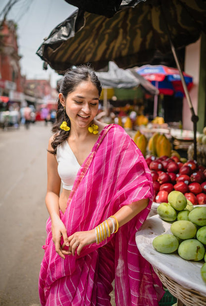 Leheriya Kota sarees - Aira - Gulabo