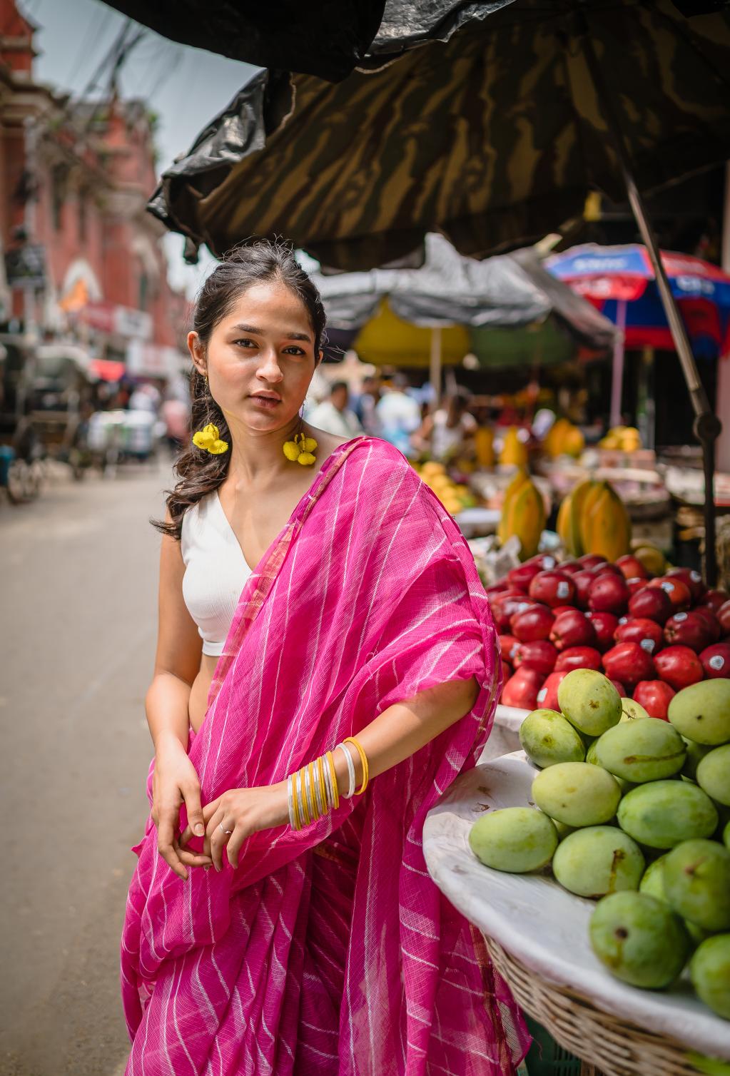 Leheriya Kota sarees - Aira - Gulabo