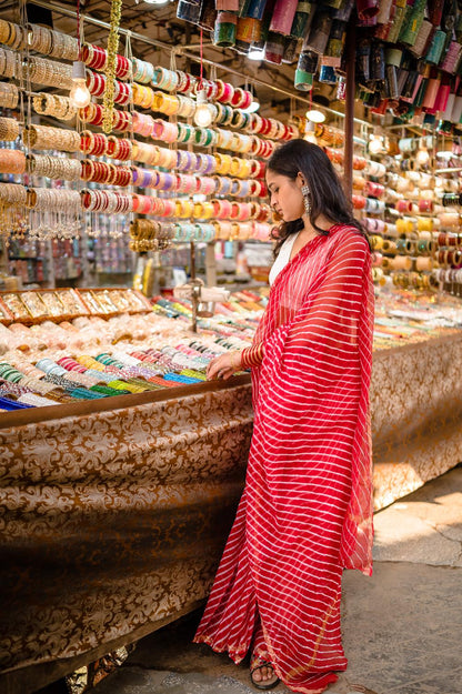 Leheriya Kota sarees - Aira - Suranjana